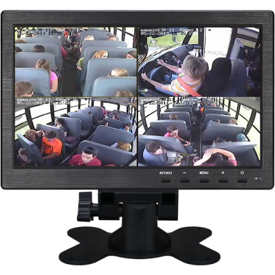 EX-M1150 Quad Fonksiyonlu 4 Video Girişli 10 inch Analog Monitör